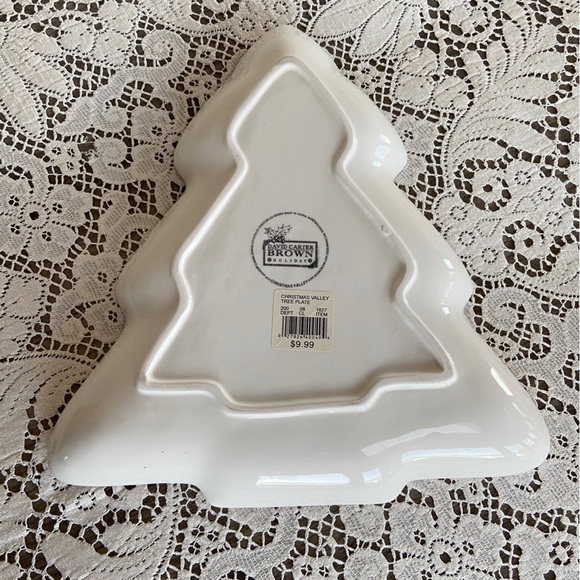 NWT Vintage 2002 Sakura China “Christmas Valley” Dish - David Carter Brown - Picture 7 of 10